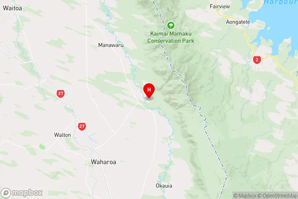 Gordon,Waikato Region Map