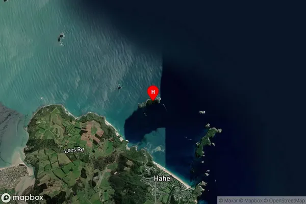 Motueka Island (Pigeon Island),Waikato Satellite Map