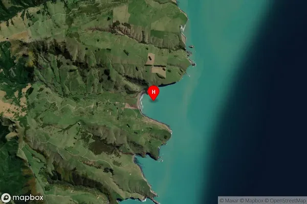 Goughs Bay,Canterbury Satellite Map