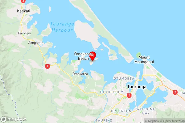 Motuhoa Island,Bay of Plenty Region Map