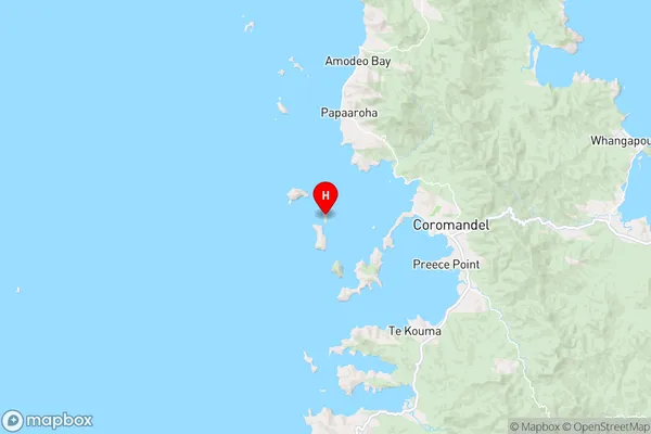 Motukopake Island,Waikato Region Map