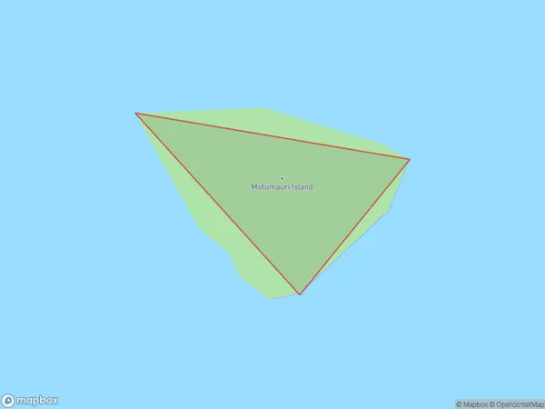 ZipCode 3074 Map for Motumauri Island