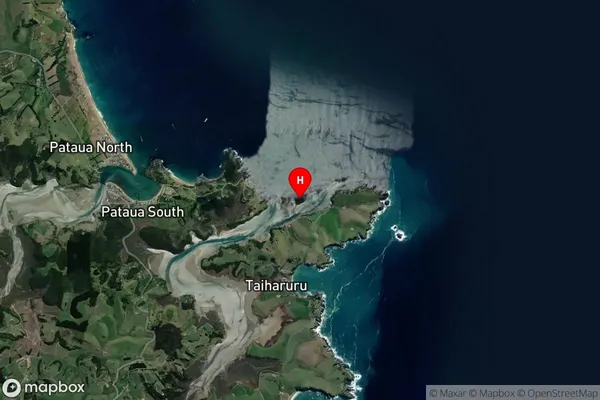Motungangara Island,Northland Satellite Map