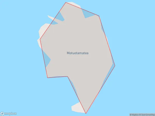 Motuotamatea / Snapper Rock, Otago Polygon Area Map