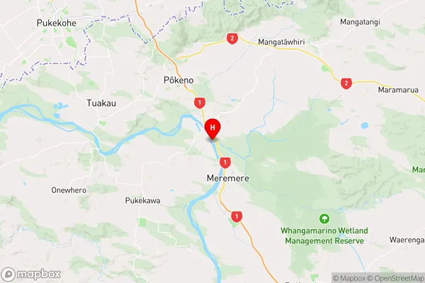 Motutawa Island,Waikato Region Map