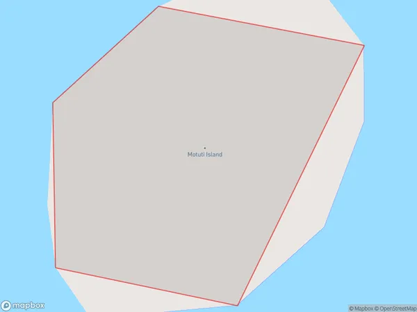 Motuti Island, Northland Polygon Area Map