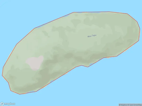 Mou Tapu, Otago Polygon Area Map