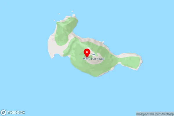 Moutohora Island,Bay of Plenty Area Map