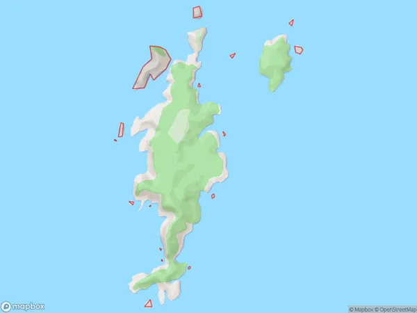 Titi / Muttonbird Islands, Southland Polygon Area Map