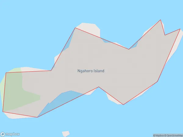 Nga Horo Island, Otago Polygon Area Map