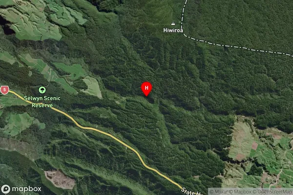 North Island,Otago Satellite Map