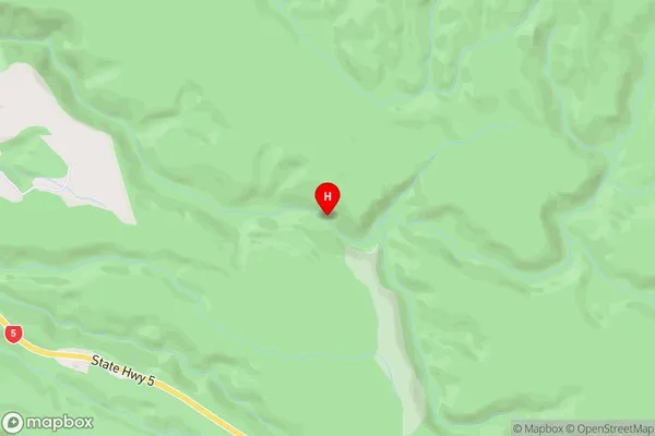 North Island,Otago Area Map