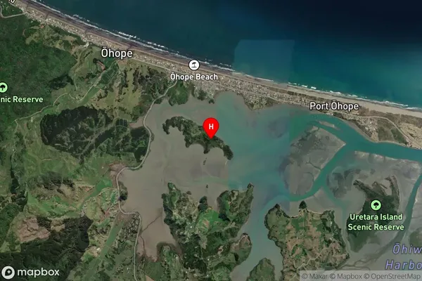 Ohakana Island,Bay of Plenty Satellite Map