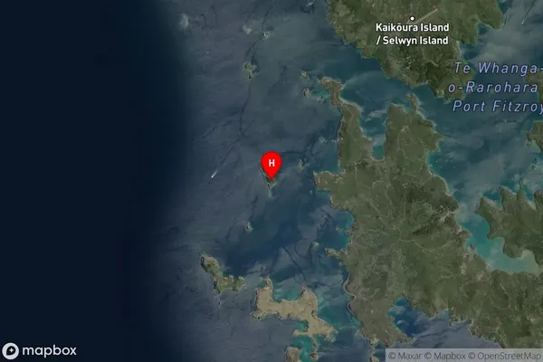 Opakau Island,Auckland Satellite Map