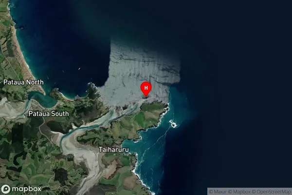 Otarawa Island,Northland Satellite Map