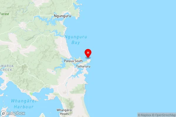 Otarawa Island,Northland Region Map