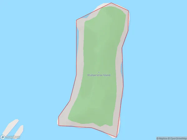 Otuhaereroa Island, Marlborough Polygon Area Map