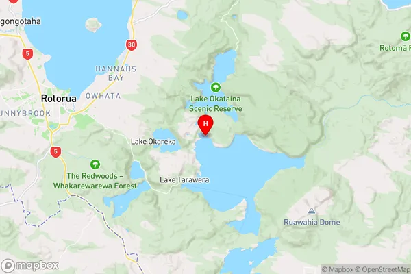 Otumutu,Bay of Plenty Region Map