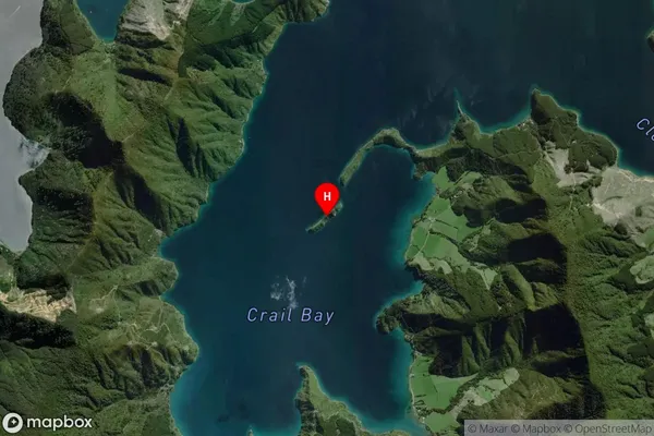 Ouokaha Island,Marlborough Satellite Map