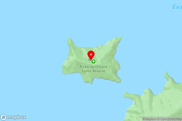 Matapara / Pickersgill Island,Marlborough Area Map