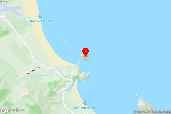 Pitokuku Island,Auckland Area Map