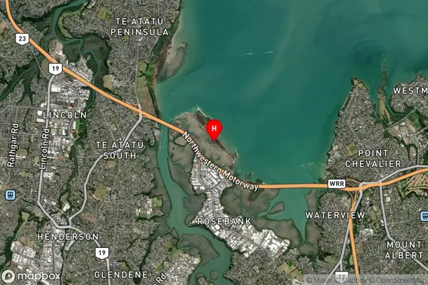 Motumanawa / Pollen Island,Auckland Satellite Map