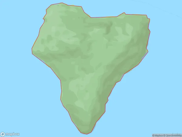 Pomona Island, Southland Polygon Area Map