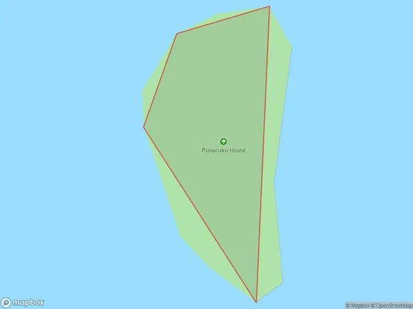 ZipCode 3495 Map for Punaruku Island