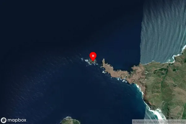 Rabbit Island,Otago Satellite Map