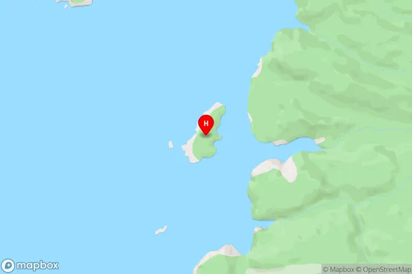 Rat Island,Southland Area Map