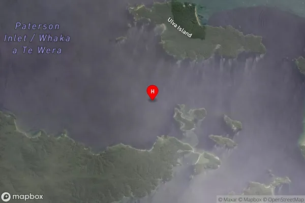 Refuge Island,Southland Satellite Map