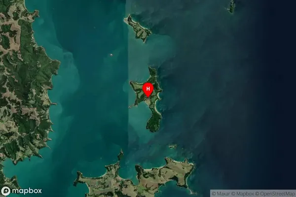 Rotoroa Island,Auckland Satellite Map