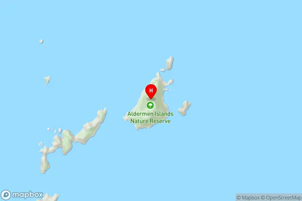Ruamahuanui Island,Waikato Area Map