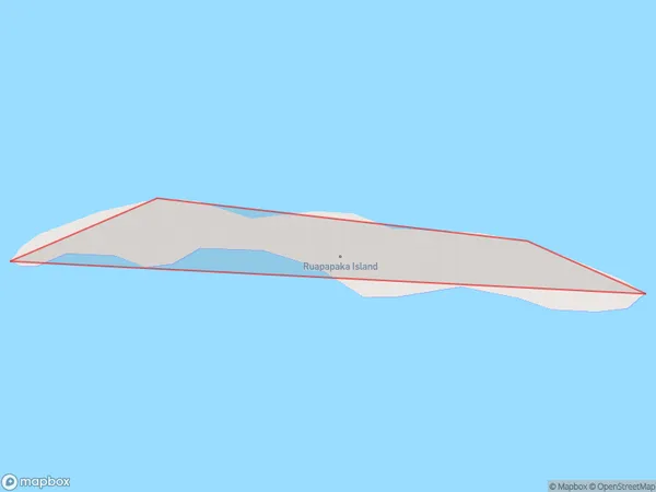 Ruapapaka Island, Northland Polygon Area Map