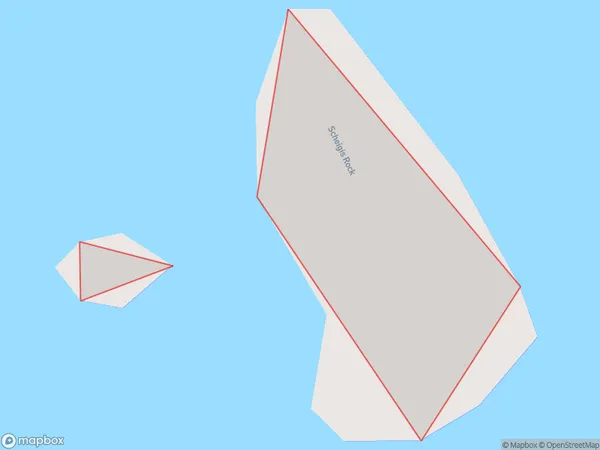 Scheigis Rock, Northland Polygon Area Map