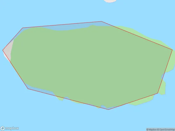 Seymour Island, Southland Polygon Area Map