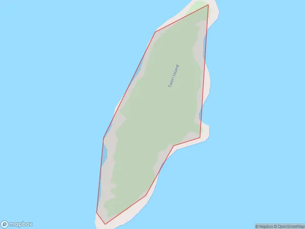Taieri Island/Moturata, Otago Polygon Area Map