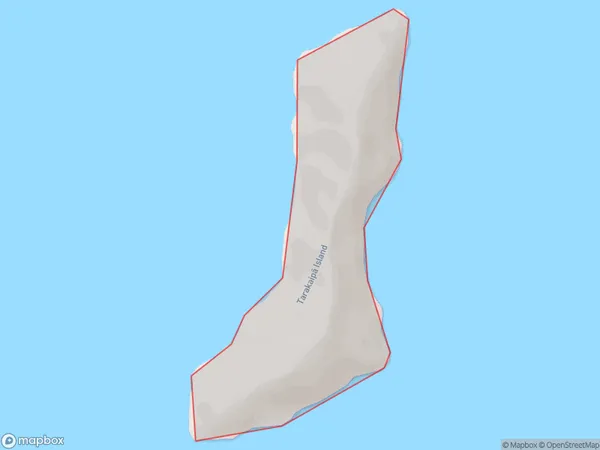 Tarakaipa Island, Marlborough Polygon Area Map