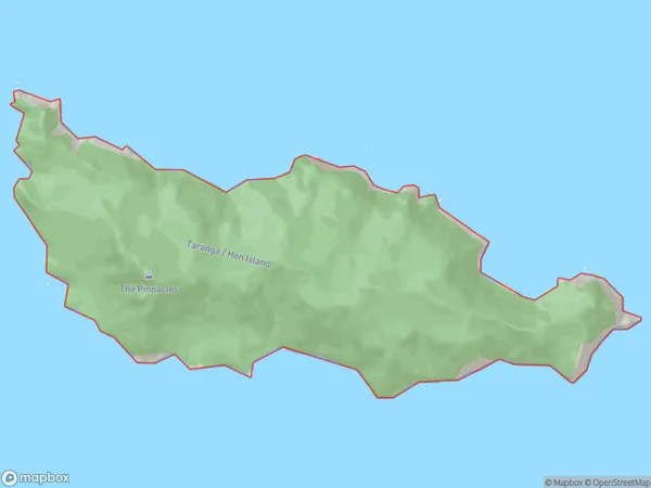 Taranga Island, Otago Polygon Area Map