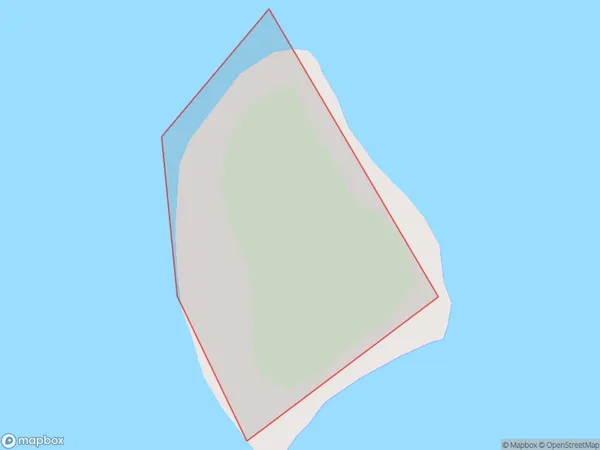 Taupiri Island, Northland Polygon Area Map