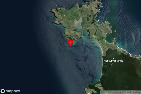 The Sister Rocks,Waikato Satellite Map