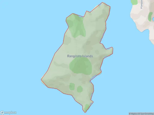 Tinui Island, Marlborough Polygon Area Map