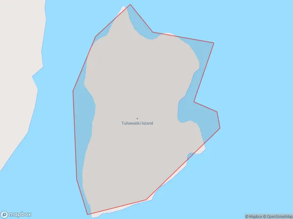 Tuhawaiki Island, Otago Polygon Area Map