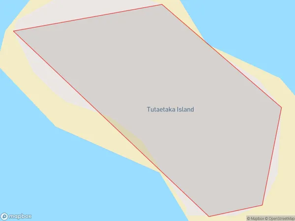 ZipCode 3129 Map for Tutaetaka Island