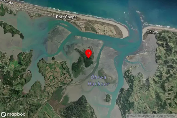 Uretara Island,Bay of Plenty Satellite Map