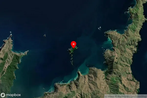 Victory Island / Moutiti,Marlborough Satellite Map