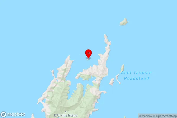 Victory Island / Moutiti,Marlborough Region Map