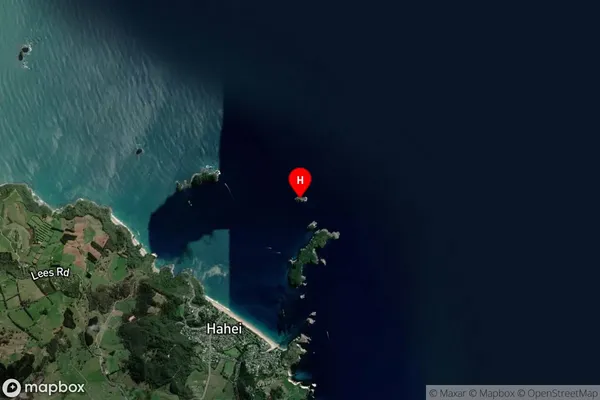Waikaranga Island,Waikato Satellite Map