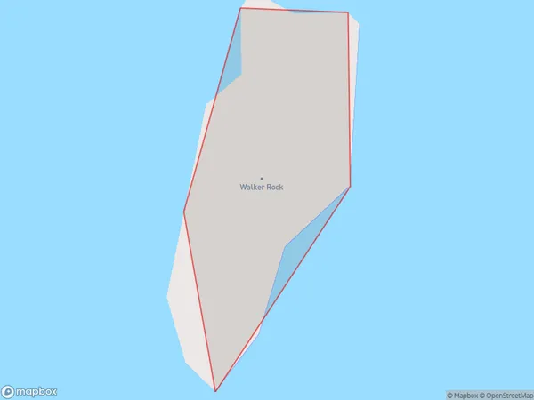 Walker Rock, Marlborough Polygon Area Map