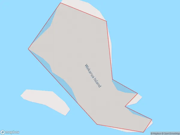 Wekarua Island / Sugar Loaf, Otago Polygon Area Map